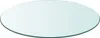 A round glass tabletop. Produktbild-Vorschau