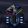 FM vysílač do auta s Bluetooth, 2x USB port a RGB Náhled obrázku produktu 2