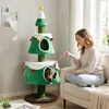 COSTWAY, Albero di Natale per gatti, 156 cm, Tiragraffi per Anteprima dell’immagine prodotto 7