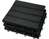 Klickfliese Konsta 3D WPC 30 x 30 cm anthrazit Produktbild-Vorschau 1