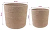 Plantenpot Set 2 pcs Naturel Ø 28 x 28 cm 100% Tossa Jute Productafbeelding-voorbeeld 6