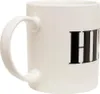 Kaffeetasse Hi Bye weiß mit großem Henkel und originellem Produktbild-Vorschau 3