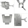 Porta ombrellone a parete in acciaio inox per balcone Porta Anteprima dell’immagine prodotto 4
