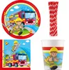 Partyset Feuerwehr Kindergeburtstag Deko Dekoration Produktbild-Vorschau 1