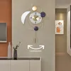 Minimalistisch Modern Wanduhr, Groß Kreativität Dekorative Produktbild-Vorschau 4