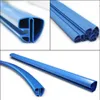 A collage of images showing a blue plastic handrail profile. Anteprima dell’immagine prodotto