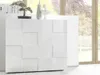 Credenza - MILANO - 2 ante - Laccato lucido bianco - 121 x Anteprima dell’immagine prodotto 14