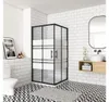 AICA Eckeinstieg 90x90x195cm 6mm ESG mit Blickdichten Produktbild-Vorschau 2
