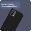 Hülle Motorola Edge 30 Neo Schutzhülle - Cazy - Schwarz Produktbild-Vorschau 2