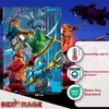 LEGO Ninjago Kuscheldecke Templefall 150x200 cm Aufstieg Produktbild-Vorschau 2