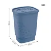 Rotho Blumen Wäschesammler 44,7x34,7x60,5 cm 55l Produktbild-Vorschau 6