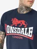 Maglietta Lonsdale Uomo Lion Bicolore Anteprima dell’immagine prodotto 6