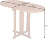 Massiver Balkontisch EMPIRE TEAK 120cm Teakholz Produktbild-Vorschau 11