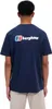 M Berghaus Front & Back Tee in Marineblau; hinten mit Logo "berghaus"; lässiger Schnitt; ideal für Herren. Produktbild-Vorschau