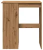 vidaXL Bartisch mit Regal Artisan-Eiche 90x47,5x103,5 cm Produktbild-Vorschau 4