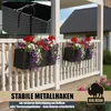 BigDean 2 Stück Blumenkasten mit Wasserspeicher und Produktbild-Vorschau 2