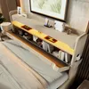 Lit rembourré 140 x 190 cm avec éclairage LED à 360° et Voir les images du produit 4