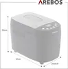 AREBOS Brotbackautomat 1500g mit 15 Programmen 2 Knethaken Produktbild-Vorschau 6