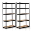 AREBOS sada 2 ťažkých políc 180x90x40 cm | 875 kg, 5 MDF Náhľad obrázku produktu 1