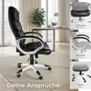 tectake® Bürostuhl Jonas ergonomische Form Produktbild-Vorschau 6