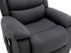 Relaxsessel Fernsehsessel - Stoff - Anthrazit - NADINE Produktbild-Vorschau 6