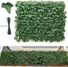 SucceBuy Siepe artificiale 63,5x320 cm, parete vegetale Anteprima dell’immagine prodotto 1