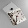 Wanduhr - Quadrat - Glasuhr - Frau Armband Jahrgang - Produktbild-Vorschau 2