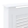 Kryt na radiátor MDF bílý 205 cm Náhled obrázku produktu 6