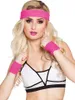 Boland Schweißbänder neonpink, 3 Stk. Produktbild-Vorschau 3