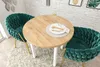 Stół do jadalni 80 x 80 cm kolor dąb złoty craft FURNITEX Podgląd zdjęcia produktu 2