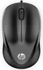 HP Maus 1000 kabelgebunden USB schwarz Produktbild-Vorschau 1