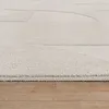 Teppich Wohnzimmer Hochflor Skandi Muster Boho Optik Uni 3D Produktbild-Vorschau 2