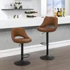 EUGAD 2er-Set Barhocker drehbar, höhenverstellbar, aus Produktbild-Vorschau 4