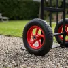 Relaxdays Set van 2 wielen voor kruiwagen, 3.25-8, massief Productafbeelding-voorbeeld 3