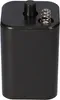 A close-up, studio shot of a black 6-volt battery. Anteprima dell’immagine prodotto