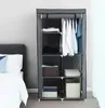 SONGMICS Kleiderschrank mit 1 Kleiderstange 6 Ablage Produktbild-Vorschau 1