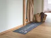 Akzente Fußmatte Schuhparkplatz" grau-rosa 35x100 cm" Produktbild-Vorschau 3