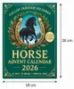 Adventní kalendář s koňmi 24 ozdob na stromeček vánoční Náhled obrázku produktu 12