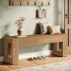 120 cm Eingangsbank, Sitzbänke im Landhausstil, Schuhbank Produktbild-Vorschau 6