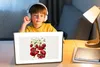MuchoWow® Laptop Aufkleber Sticker Cover Erdbeere - Produktbild-Vorschau 3
