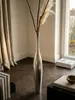 Elegante Aluminium Blumenvase - 100 cm, Silber, Zeitloses Produktbild-Vorschau 4