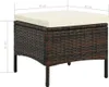 vidaXL Ensemble canapé de jardin 7 pièces poly rotin brun Voir les images du produit 9