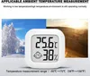 5 Stück Thermo- Hygrometer Digitales Feuchtigkeit Mini LCD Produktbild-Vorschau 9
