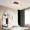 ZMH LED Deckenleuchte Schwarz, Modernes Wellen-Design, 34.5 Produktbild-Vorschau 6