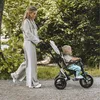DERYAN Explorer Trojkolka – S Vodiacou Tyčou – Skladacia s Náhľad obrázku produktu 3