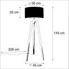 Stehlampe Stativ Schwarz mit Grünem Schirm und Gold 50 cm Produktbild-Vorschau 4