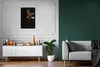 MuchoWow® Gerahmtes Poster Papagei - Vogel - Gold 40x60 cm Produktbild-Vorschau 7