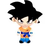 A plush toy of Son Goku from Dragon Ball Super. Produktbild-Vorschau