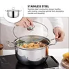 Topfset 5-Teilig, Topfset aus Edelstahl mit Glasdeckel, für Produktbild-Vorschau 6