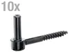 Alberts 10 x Kloben zum Einschrauben, 105 mm Länge, Produktbild-Vorschau 1